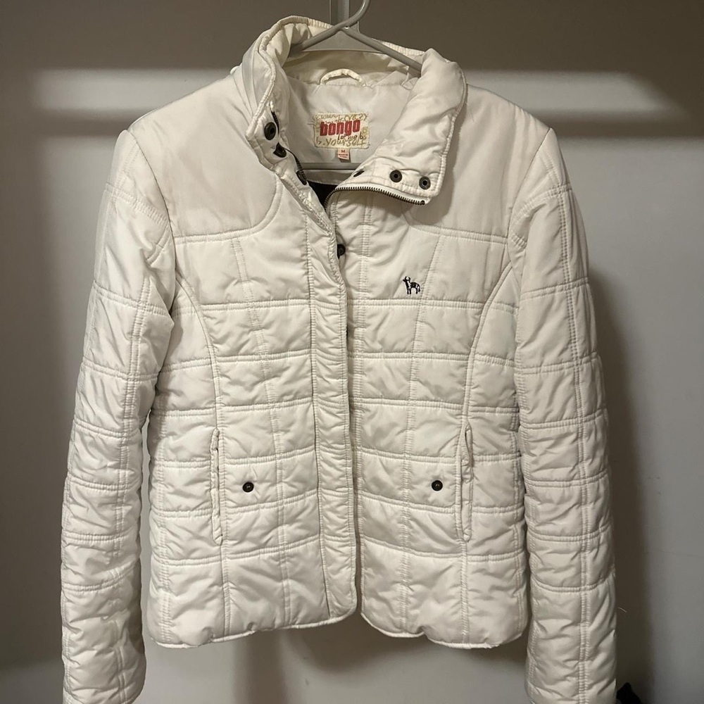 Bongo Women's Quilted Jacket - White